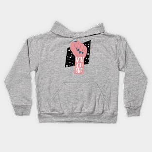 Girl Power Fist Kids Hoodie